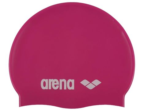 Czepek pływacki dla dzieci Silikon Arena róże i fiolety