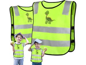Kamizelka odblaskowa dla dzieci, oddychająca i uniwersalna - image 2