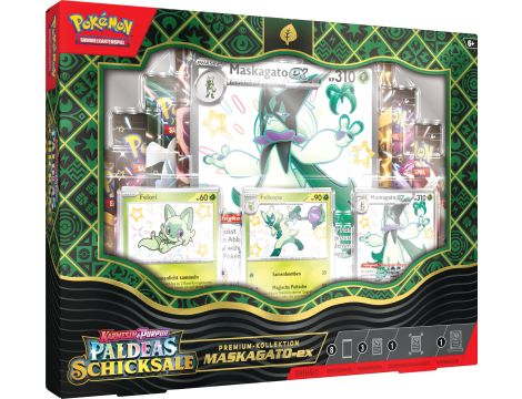 Karty Pokemon TCG Paldean Fates Premium Collection Meowscarada DE