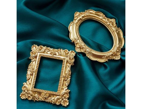 4 x ramka na zdjęcia w stylu vintage, żywica syntetyczna - 4
