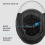 Kask motocyklowy Westt Jet czarny r S - 7