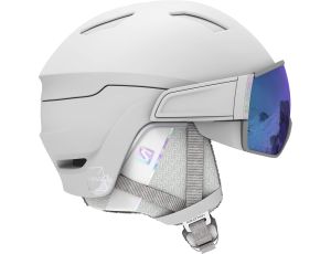 Kask narciarski Salomon Mirage S White Universal Mid Blue S 53-56cm - image 2