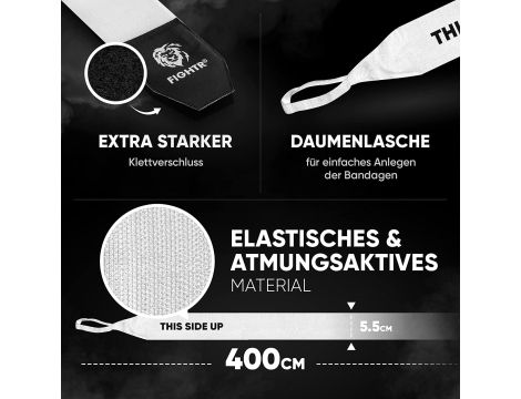 Bandaże bokserskie klasy premium - 3