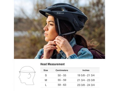 Kask rowerowy SENA ADULT R1 Smart S 50-55 cm - 3