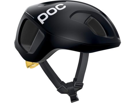 Kask rowerowy Poc Ventral Spin Uranium Black Sulfur Yellow Matt S 50-56cm - 4