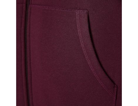 Bluza z kapturem Mężczyźni M Bordowy - 6