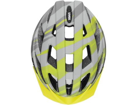Kask rowerowy Uvex Air Wing CC r. L 52-57 cm szary żółty - 6