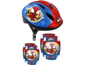 Kask z ochraniaczami Stamp Marvel Spidey and his amazing friends 50-56 cm - image 2