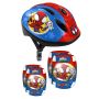 Kask z ochraniaczami Stamp Marvel Spidey and his amazing friends 50-56 cm - 2