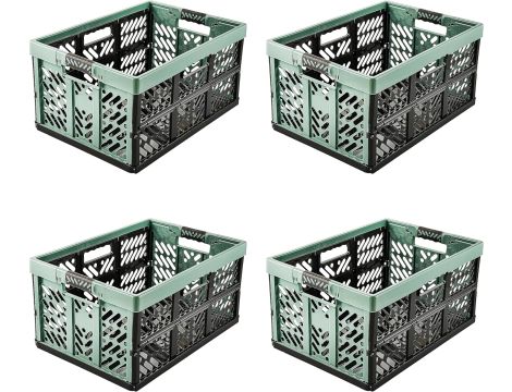 Keeeper pudełka składane z uchwytami, 45 l, 4 sztuki - 4