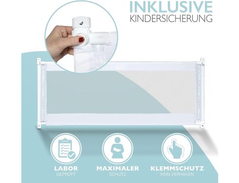 Kids Supply Bettgitter [150x80 cm]-  ochronna do łóżka - 4