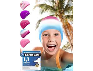 KIDVERSE Czepek pływacki dla dziewcząt - image 2