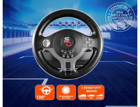 Kierownica Subsonic Superdrive SV 200 z Pedałami do PS4 PS3 PC Xbox Switch - 3
