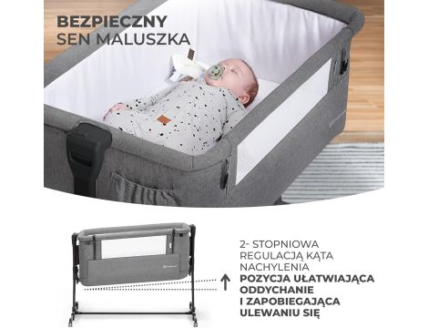 Kinderkraft NESTE GROW Łóżeczko dziecięce 3 w 1 - 6