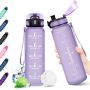 KOLLYKOLLA BUTELKA SPORTOWA BIDON MIARKA 500ml BEZ BPA CLICK ON DLA DZIECI - 2