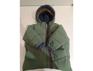 Kombinezon z kapturem 98-104 leśna zieleń - image 2