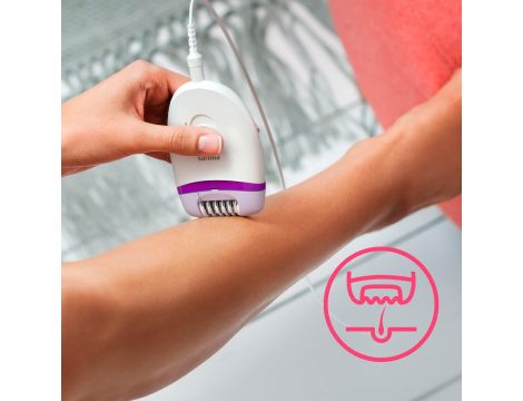 Kompaktowy depilator  Philips Satinelle Essential BRE225/00 - 4