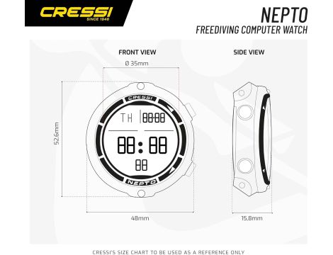 Komputer nurkowy Cressi Nepto nurkowanie rekreacyjne - 7