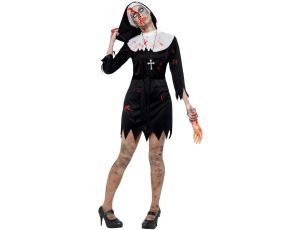 Kostium damski Smiffys Zombie Zakonnica rozmiar L - image 2