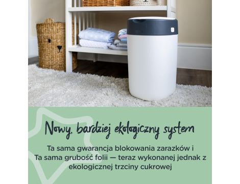 Kosz na pieluchy Tommee Tippee Twist & Click biały - 9