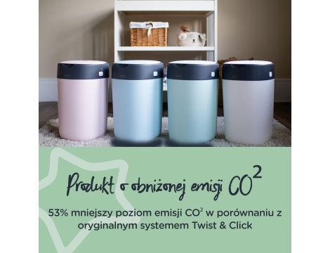 Kosz na pieluchy Tommee Tippee Twist & Click biały - 8