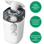 Kosz na pieluchy Tommee Tippee Twist & Click biały - 5