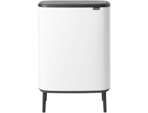 Kosz na śmieci Brabantia Bo Touch Bin Hi 60 l biały - image 2