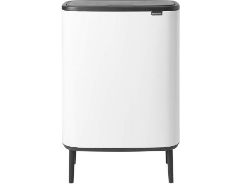 Kosz na śmieci Brabantia Bo Touch Bin Hi 60 l biały - 2