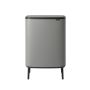 Kosz na śmieci stal nierdzewna Brabantia 60l szary - 2