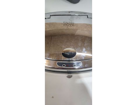 Kosz na śmieci stal nierdzewna Kitchen Move 42l srebrny - 3