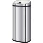 Kosz na śmieci stal nierdzewna Kitchen Move 42l srebrny - 5