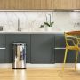 Kosz na śmieci stal nierdzewna Kitchen Move 42l srebrny - 6
