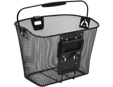 Kosz rowerowy przedni KLICKFix czarny - 2