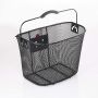 Kosz Rowerowy, Czarny, 26x25x34 cm Fischer Unisex E-Bike - 7