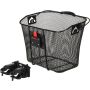 Kosz Rowerowy, Czarny, 26x25x34 cm Fischer Unisex E-Bike - 5