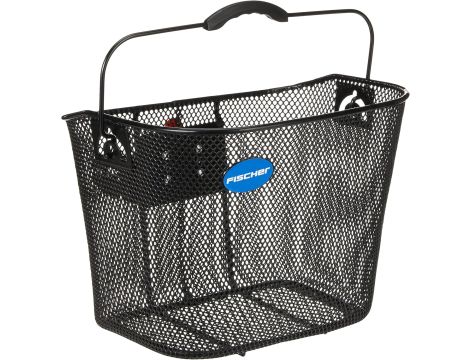 Kosz Rowerowy, Czarny, 26x25x34 cm Fischer Unisex E-Bike - 4