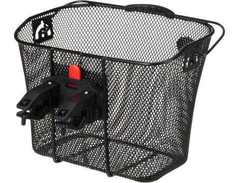 Kosz Rowerowy, Czarny, 26x25x34 cm Fischer Unisex E-Bike - 4