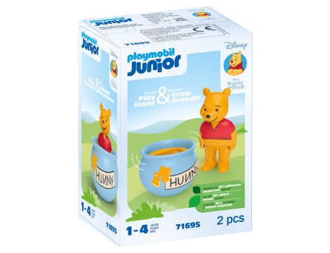 PLAYMOBIL 71695 JUNIOR Garnek miodu Kubusia Puchatka