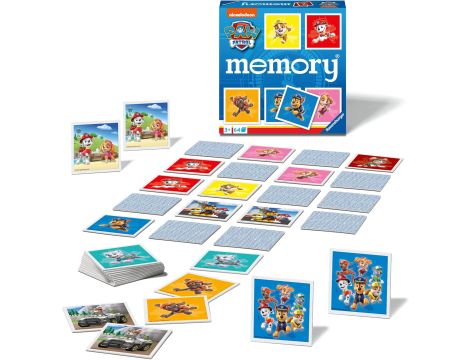 Memory- gra karciana Game Paw Patrol Ravensburger 20887 - 3