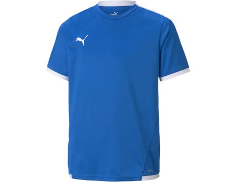 Puma t-shirt dziecięcy niebieski poliester rozmiar XL