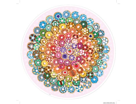 Puzzle Paleta kolorów DONUTY 500 el. RAVENSBURGER