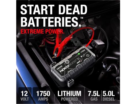 NOCO Boost X GBX55 1750 A 12 V UltraSafe pomoc rozruchu przenośna ładowarka - 3