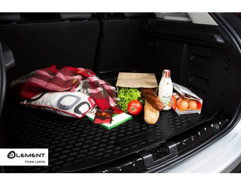 Novline Gumowa mata bagażnika VW Golf VII. Sportsvan 2014-2020 (górny dół) - 7