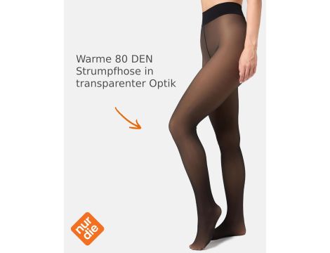 Nur Die Tights dla kobiet M czarny - 2