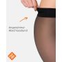 Nur Die Tights dla kobiet M czarny - 5