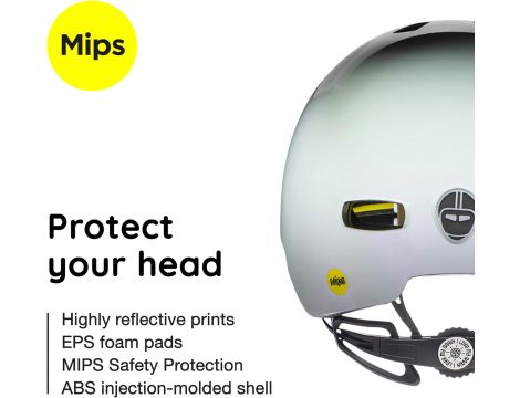Nutcase Street MIPS kask biały Medium - 6
