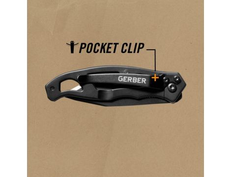Nóż składany Mini Paraframe Tanto Folder Gerber 31-003631 - 4