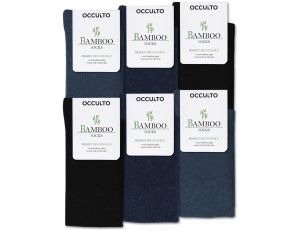 Occulto skarpetki bambusowe unisex 6 pack 35-38 Mix