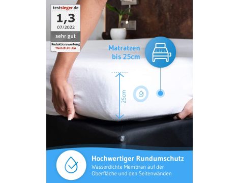 Ochraniacz na materac 90x200 - 4