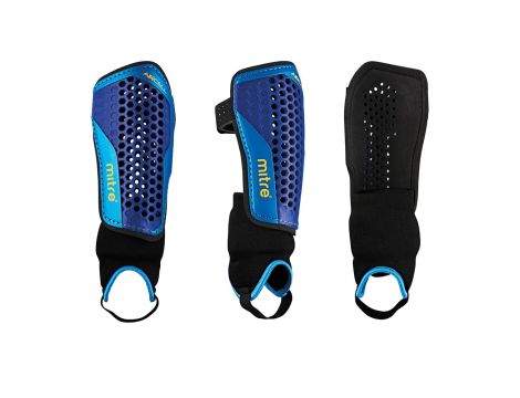 Ochraniacze na goleń Mitre Aircell Carbon r. M niebieski